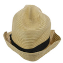 Unisex Fashion Summer Beach Panama Sun Hat Cuban Style Cap Beige
