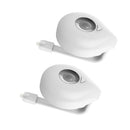 2PACK, LED Toilet 8 Colors Bathroom Night Light Motion Activated Seat Sensor