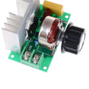 AC 220V 3800W SCR Voltage Regulator Dimmers Dimming Speed Thermostat Contro N Jf