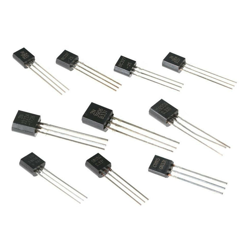 200x TO-92 NPN PNP Power General Purpose Transistor Assortment Storage Box