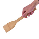 1Pc Wooden Spatulas Long Handle Natural Practical Beechwood Turner for Cooking