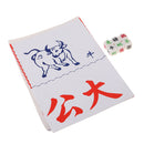 6 Pieces Chinese Zodiac Astrological Dice for Constellation Divination Game
