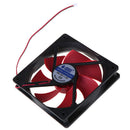 1pc Mini 120x120x25mm DC 12V 0.16A 2 Pin 7-Blade Blower Cooling Fan Cooler ES