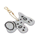 4pcs Full Drill Special Shaped Diamond Painting Horse Shape Keyring Craft
