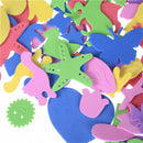 110Pcs Mixed Animal All Shape Foam Stickers Kindergarten LJ