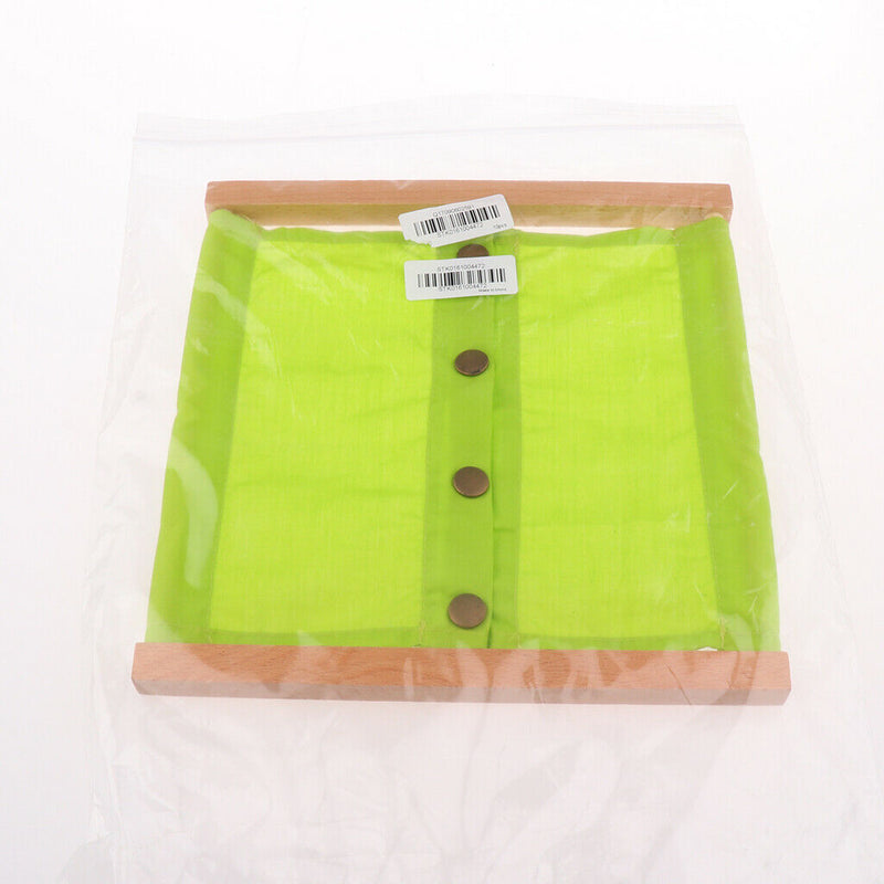 Montessori Zipping&Buttoning Dressing Frame 3 Pieces/Set Baby Kids Early