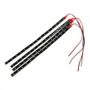4 30cm 15 LED Flexible Car Auto Strip Neon Light Lamp Pink 12V