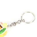 8 Pcs Doughnuts Keychain Pendant Bread Food Keyring For Souvenior Gift M&E