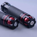 2pcs 7/8'' Motorcycle Throttle CNC Rotatable Handlebar Hand Grips