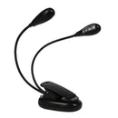 Reading Light Reading lamp four LED dual rod with a light stand N3P2