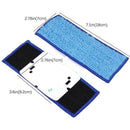 8 Pack Microfiber Wet Cloth Mopping Pads Washable Reusable Replacement for