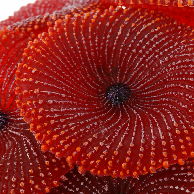 Artificial Aquarium Fish Tank Decoration Coral Sea Plant Ornament Silicone