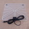Digital Tv Antenna 50-100 Miles Range Signal 1080P Amplified USB HDTV Indoor New