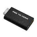 For HDTV PS2 To HDMI Audio Video AV Converter Adapter with 3.5mm Audio Output