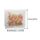 5pcs Reusable Sandwich Bags Ziplock Sealing Multipurpose Snack Bags Set BPA Free