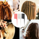 3x Hairdressing Comb to Highlight Professional Tissue