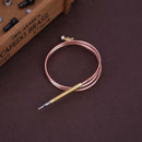 60cm Gas Thermocouple Temperature Sensors for Hot Water Boiler w/ 5 Fixed Parts