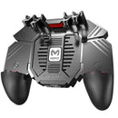 AK77 6 Fingers Trigger Controller Grip w/Dual Fans for PUBG (4000mAh) A