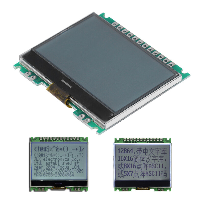 128X64 Serial SPI Graphic COG LCD Display Screen Build-in LCM Module 12864