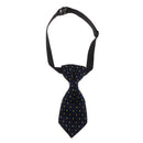 2x Fashion Dog Cat Adjustable Necktie Puppy Grooming Collar Neck Tie Blue