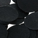 200Pcs 40mm White Black Felt Circle DIY Craft Felt Pad Flower Accessory