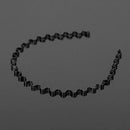 Fashion Spiral Waved Sports Hairband Men Women Hair Hoop Headwear (5pcs) A
