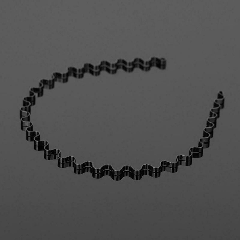 Fashion Spiral Waved Sports Hairband Men Women Hair Hoop Headwear (5pcs) A
