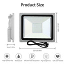 50W LED Flood Light Motion Sensor SMD Floodlights Waterproof 400lm Cool White
