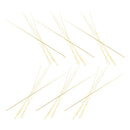 30 Pcs Solid Round Brass Rods Bar Stock Assorted Lot for DIY 300mmx1mm