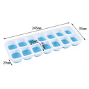 Silicone Ice Cube Tray Ices Jelly Maker Mold Trays with Lid for Whisky Cockt Nw