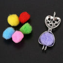 Women's Fashion Aromatherapy Essential Oil Difusser Hollow-out Heart Openab R2R3