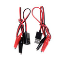 1Pair Alligator Wire USB Clip Male /Female Tester Voltage DC Ammeter Monitor JR