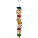 Colorful Knots Block Parrot Chewing Toys for Small and Medium Birds Z1H8
