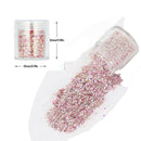 1/Set 8 Color Color Nails Sequins Glitter Sequins Eyeshadow Body Facial Shi N6O7