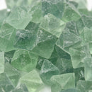 1Pc Natural Clear Blue Fluorite Crystal point octahedron Rough Specimens Lot New