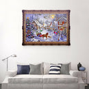 Christmas Snow Carriage  5D Diamond DIY Painting Craft Kit Home Decor