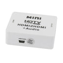 HDMI to HDMI + Audio Video Converter Splitter Digital Analog Adapter