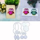Owl Cutting Dies Stencil DIY Scrapbook Album Cards Template Crafts B3T3