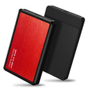 2.5 inch Hard Disk Mobile Case USB 3.0 to SATA HDD SSD Enclosure (Red) A