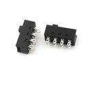 5pcs 8 Pins XC-2310 Small Pointed Sliding Switch Three-speed Toggle Switch  JR