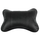 Leather Breathe Car Auto Seat Head Neck Rest Support Cushion Headrest Pillo