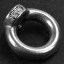1 x M5 Thread Diameter 304 Stainless Steel Fruit Eye Round Lifting Ring W2H2