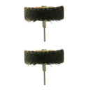 2pcs Horse Hair And Sisal Brush 80mm 3inch Polishing Wheel For Rotary