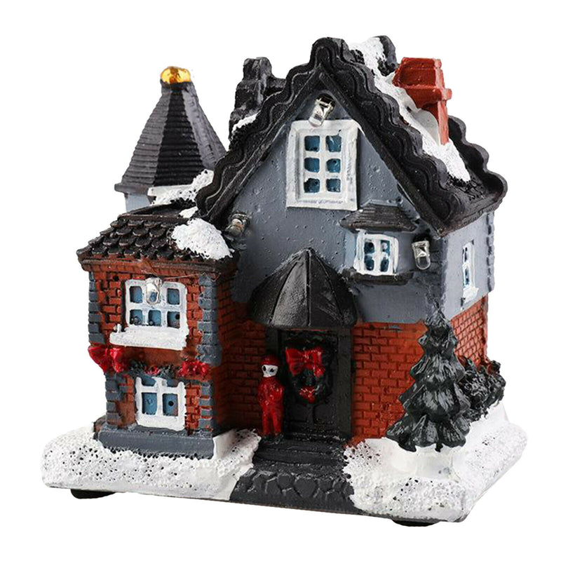 3x Christmas Home Decoration Village Ornament Gift Decoration