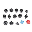 Polyhedral Dice TRPG Dice Acrylic For   Board Game 15pcs