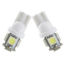 14x T10 Car LED White Light Double-Pointed Reading Eye Protection Bulbs Lamp New