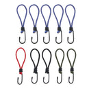 10 Pcs Elastic Bungee Cord Rope Hook for Luggage Tarp Roof Rack Tie Down