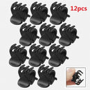 12 Pcs Set Black Plastic Mini Hairpin 6 Claws Ladies Women's Hair Clip Clamp Hot