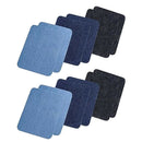 Fashion Colorful Sewing Patch Clothes Pants Bag Rectangle Patch DIY Crafts