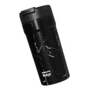 Camera Lens Stainless Steel Travel Coffee Mug Leak-Proof Lid Black